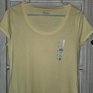 No boundaries light yellow t-shirt